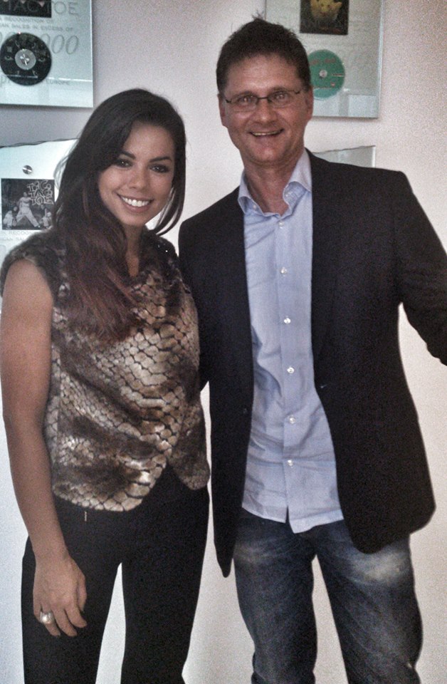 Foto André Prager mit Fernanda Brandao
