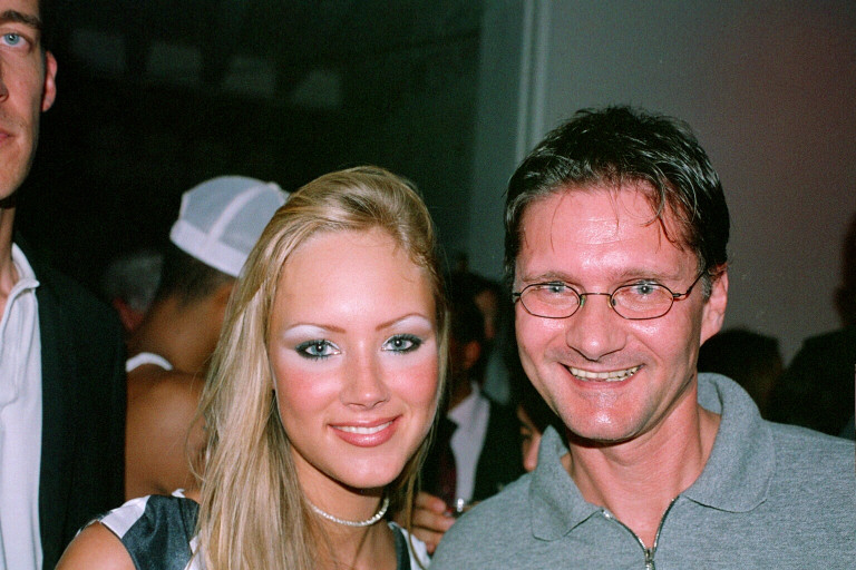 Foto André Prager mit Teeniestar Natasha Thomas