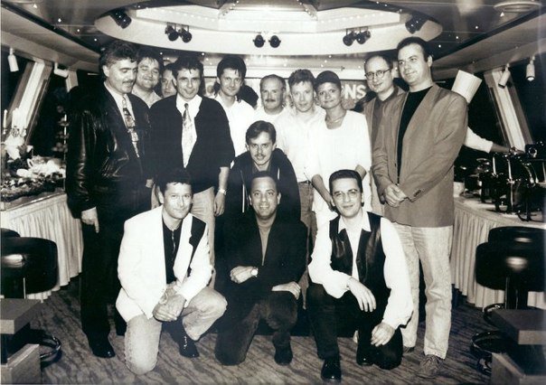 Foto mit Sony Music Vertriebsteam Ost und Weltstar Billy Joel